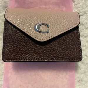Coach card holder